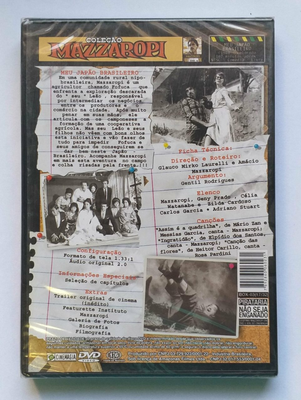 | Casa do Colecionador Mazzaropi - Meu Japão Brasileiro (DVD LACRADO)