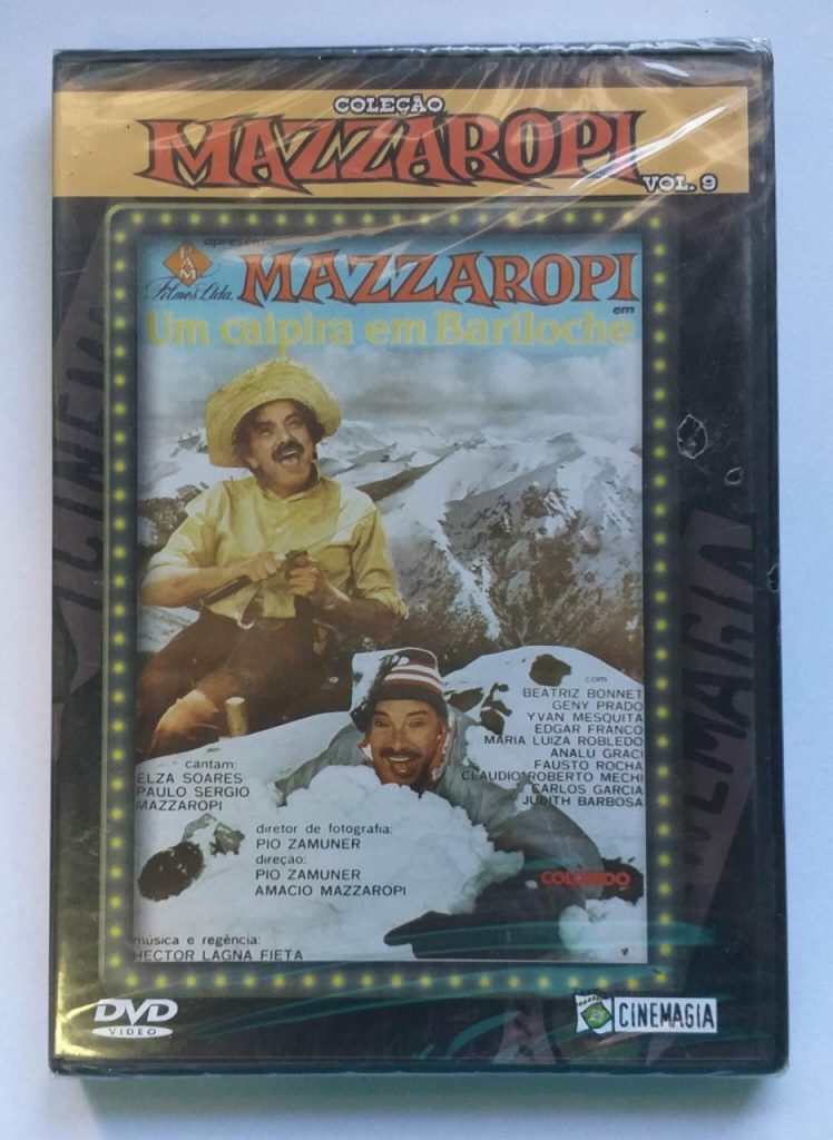 | Casa do Colecionador Mazzaropi - Um Caipira em Bariloche (DVD LACRADO)