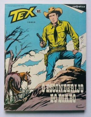 Tex Nº 169 - O Esconderijo do Diabo (Rio Gráfica) - 1984