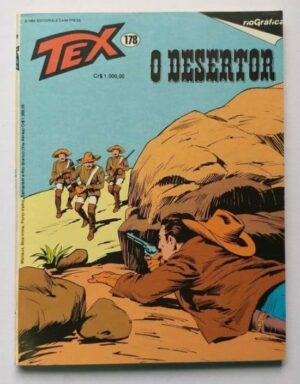 Tex Nº 178 - O Desertor (Rio Gráfica) - 1984
