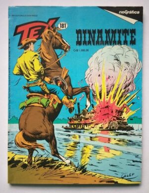 Tex Nº 181 - Dinamite (Rio Gráfica) - 1984