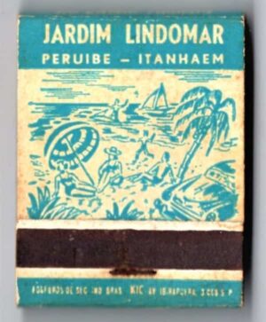 Caixa De Fosforos - Jardim Lindomar - Peruíbe - Itanhaem ( SP ) - Anos 50