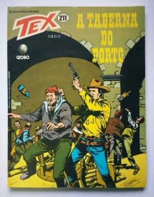 Tex Nº 211 - A Taberna do Porto (Editora Globo) - 1987
