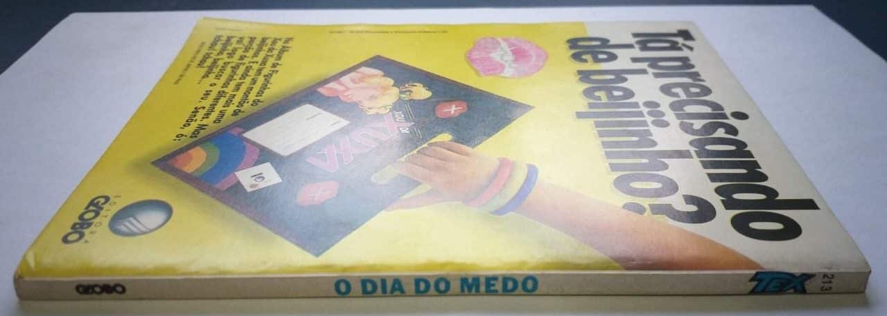 | Casa do Colecionador Tex Nº 213 - O Dia do Medo (Editora Globo) - 1987