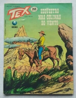 Tex Nº 269 - Sequestro nas Colinas do Vento (Editora Globo) - 1992