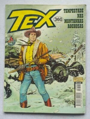 Tex Nº 360 - Tempestades nas Montanhas Rochosas (Mythos Editora - Bonelli Comics) - Outubro 1999