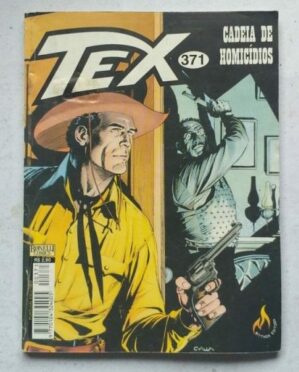 Tex Nº 371 - Cadeia de Homicídios (Mythos Editora - Bonelli Comics) - Setembro 2000