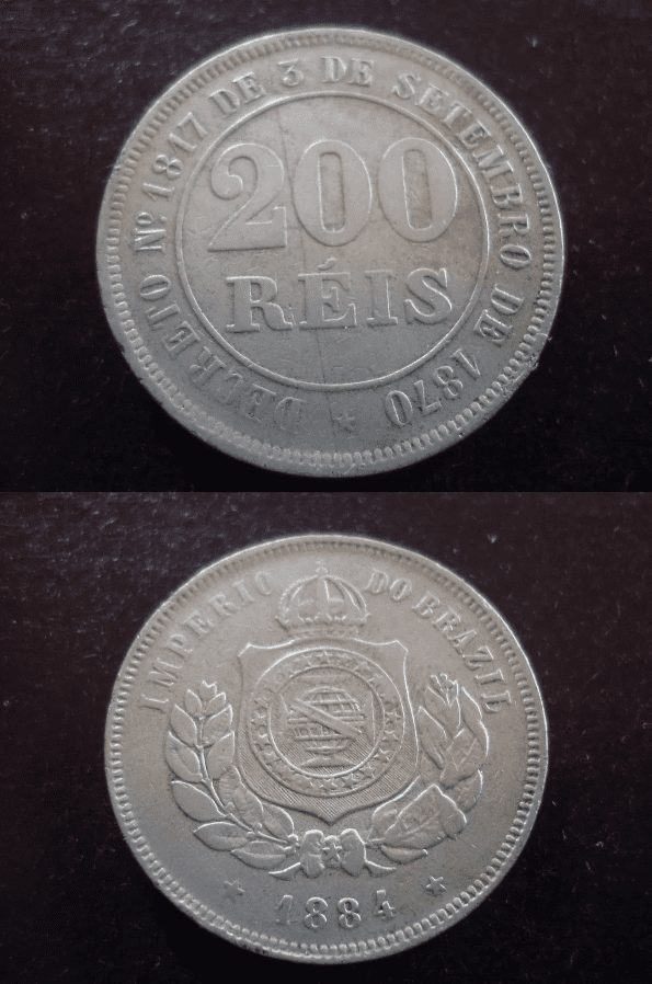 200 RÉIS 1884.