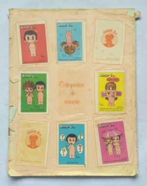 Álbum de Figurinhas - Amar é... (Incompleto com 198 fig coladas - SUCATA)