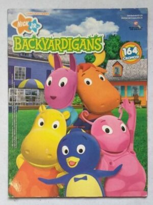 Álbum de Figurinhas - Backyardigans (Incompleto com 146 fig coladas + 10 fig para colar) 2007 - Faltam apenas 8 figurinhas