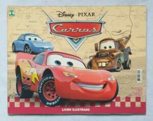 Álbum de Figurinhas - Carros - Disney - Pixar (Incompleto com 99 fig coladas) 2006