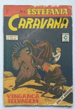 Caravana Nº 02 - Vingança Selvagem (Editora Cedibra) 1988