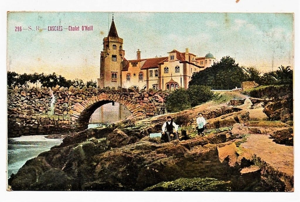 Cartao Postal Antigo - Portugal - Cascais - Chalet O Neil - Anos 1910