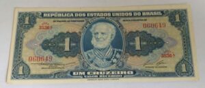 Cédula C013 - 1 Cruzeiro (FE) - Ano 1958