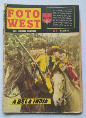 Foto West Nº 03 - A Bela Índia (Editora Editormex) Janeiro 1962