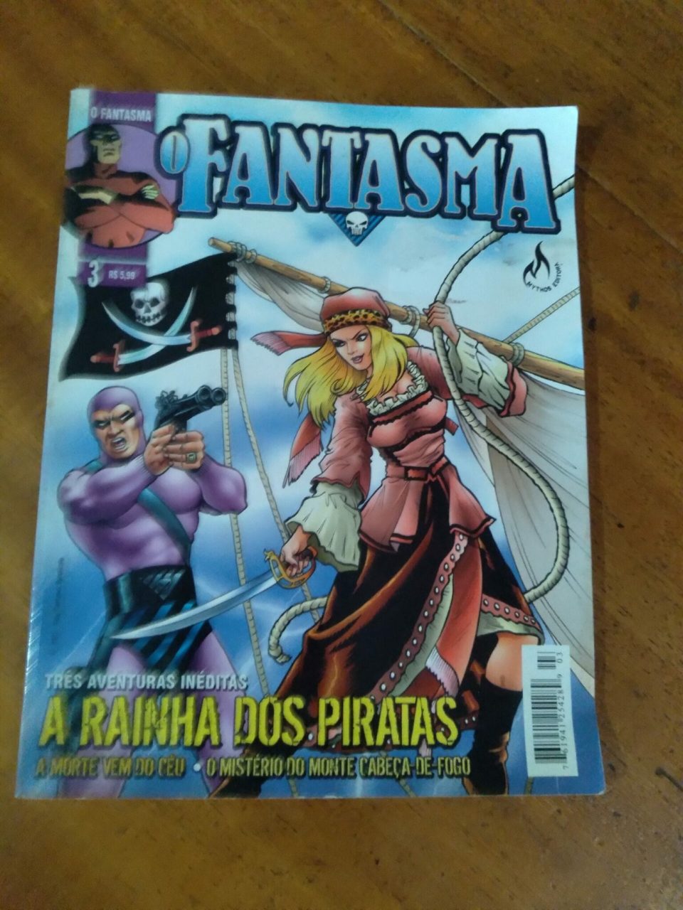 Gibi O Fantasma Mythos 3 2007 / Rainha dos Piratas / Morte vem do Céu