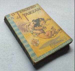 Livro Tarzan Nº 25 - O Tesouro de Tarzan (Coleção Terramarear) Edgar Rice Burroughs