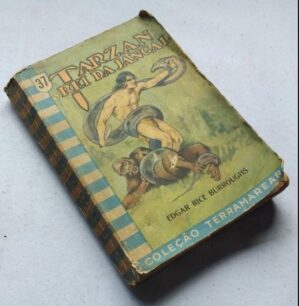 Livro Tarzan Nº 37 - Rei da Jangal (Coleção Terramarear) Edgar Rice Burroughs - 1956