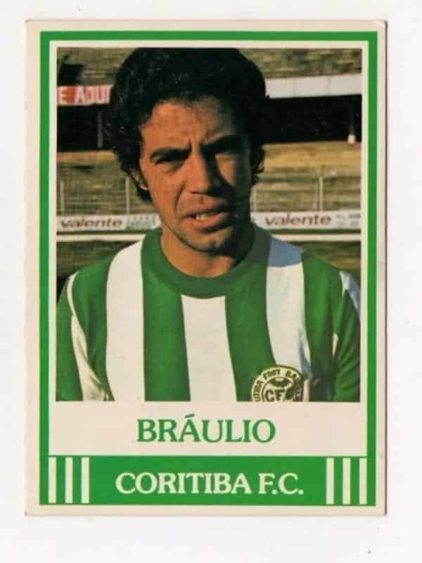 Ping Pong Futebol Cards Coritiba Futebol Clube - Nº 363 - Braulio