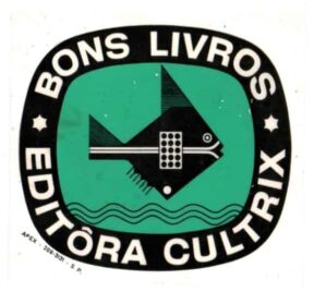 Plastico Adesivo - Bons Livros - Editora Cultrix - Anos 70
