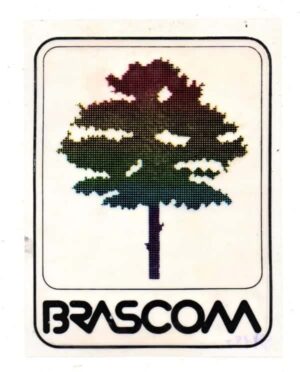 Plastico Adesivo - Brascom - Anos 70