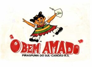 Plastico Adesivo - Colchões Piraspuma O Bem Amado - Canoas ( RS ) - Anos 70