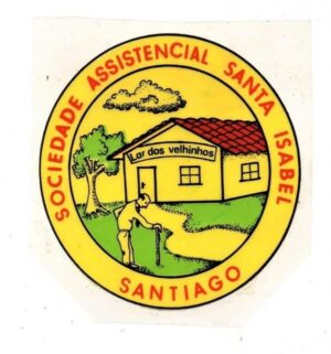 Plastico Adesivo - Sociedade Assistencial Santa Isabel - Lar dos Velhinhos - Anos 70