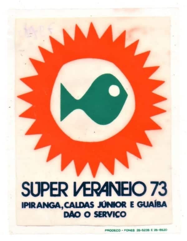 | Casa do Colecionador Plastico Adesivo - Super Veraneio 73 - Ipiranga - Caldas Novas - Guaiba ( RS ) - Anos 70