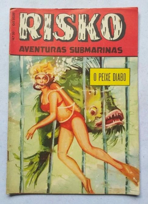 Risko Aventuras Submarinas Nº 30 - O Peixe Diabo (Ediex)