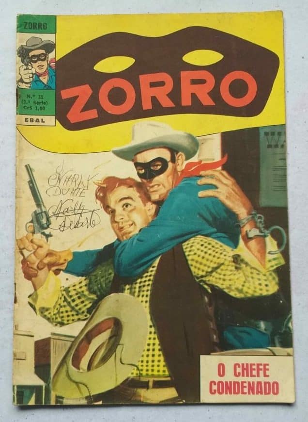 | Casa do Colecionador Zorro 3ª Série Nº 31 (Editora Ebal) Março 1973
