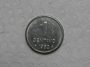 1 Centavinho - 1980 / Data Escassa - Sob/Fc - Cod.140.6
