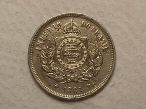 100 Réis - 1887 ... Império... / Cod. 550.6