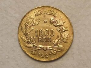 1.000 Réis - 1927 / Bronze / Bonita / cod. 590
