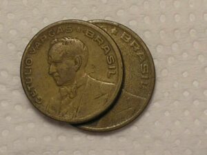 20 e 50 centavos - 1944 Sem a sigla - Bz/al - Cod. 140.1