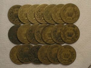 20 Moedas de 1.000 Réis - 1927 em Bronze.... Bom para trabalhos e coleções / Cod. 520.2