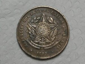 20 Réis - 1889 / Bronze / Mbc / Cod. 260.1