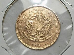 20 Réis - 1906 / Data escassa - Soberba - / Bonze / cod. 390