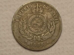 200 Réis - 1888 / Níquel do Império / Cod. 880.1