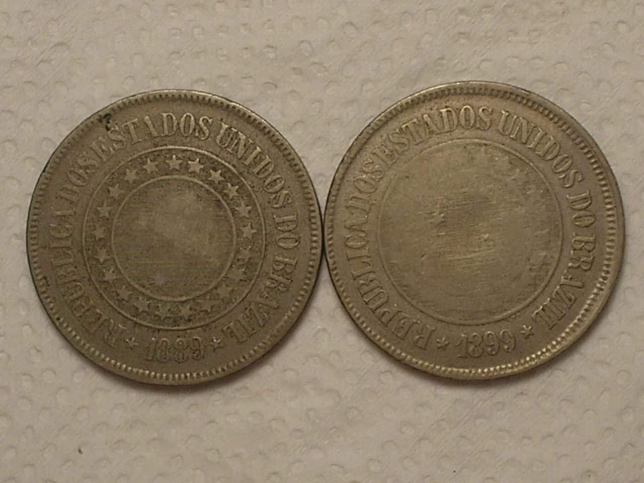 200 Réis - 1889 / 1899-Escassa / Cod. 520