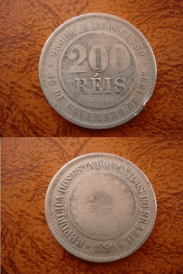 200 RÉIS 1899 .