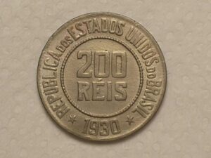 200 Réis - 1930 / - Mbc/Sob - / Cod. 410