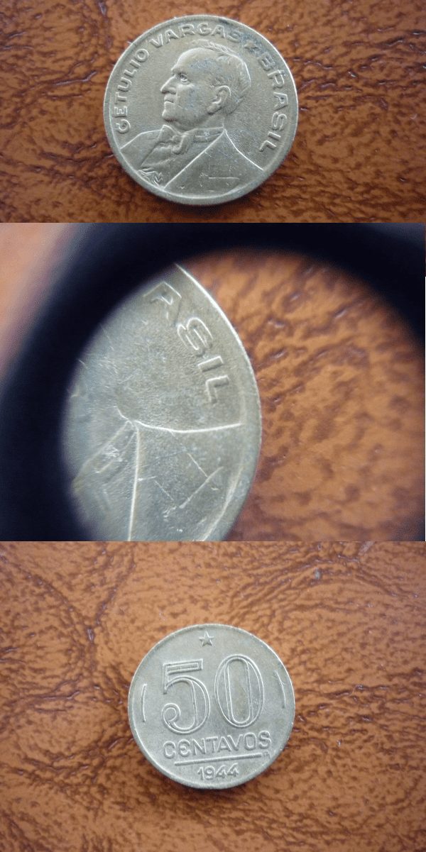 50 CENTVS. 1944 SEM SIGLA .