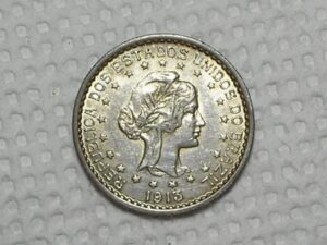 500 Réis - 1913 / Estrelas Soltas / Bela peça Sob/Fc / Prata / Cod. 130