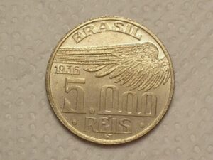 5.000 Réis - 1936 / Sts Dumont / Total Flor de Cunho / Cod.510.6