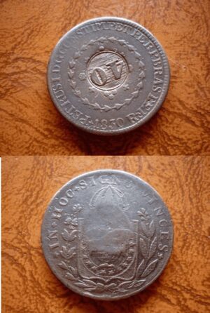 80 RÉIS 1830R CAR. DE 40 .
