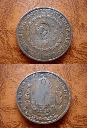 80 RÉIS 1832R CAR. DE 40 .