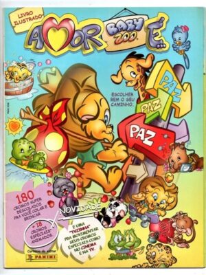 Album de Figurinhas Amor Baby Zoo - Vazio - Panini - 2006