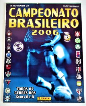 Album de Figurinhas - Campeonato Brasileiro 2006 - Vazio - Panini - Futebol