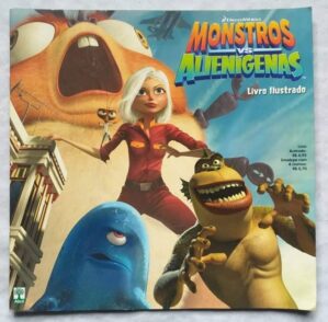 Álbum de Figurinhas - Monstros Vs Alienígenas (Vazio) 2009