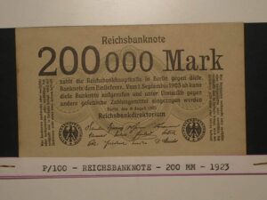 Alemanha 200 000 Mark 1923 Pick 100 Soberba Berlin Uniface Ca